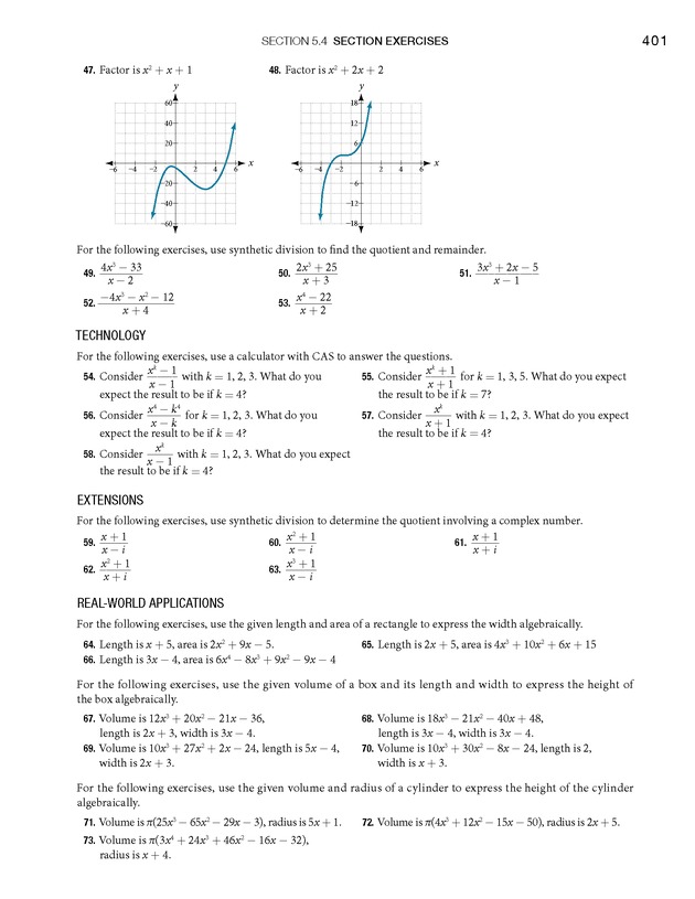 Algebra and Trigonometry - Front Matter 419